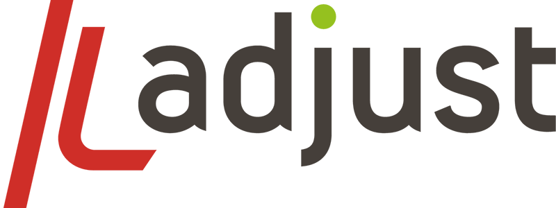 Logo van Adjust